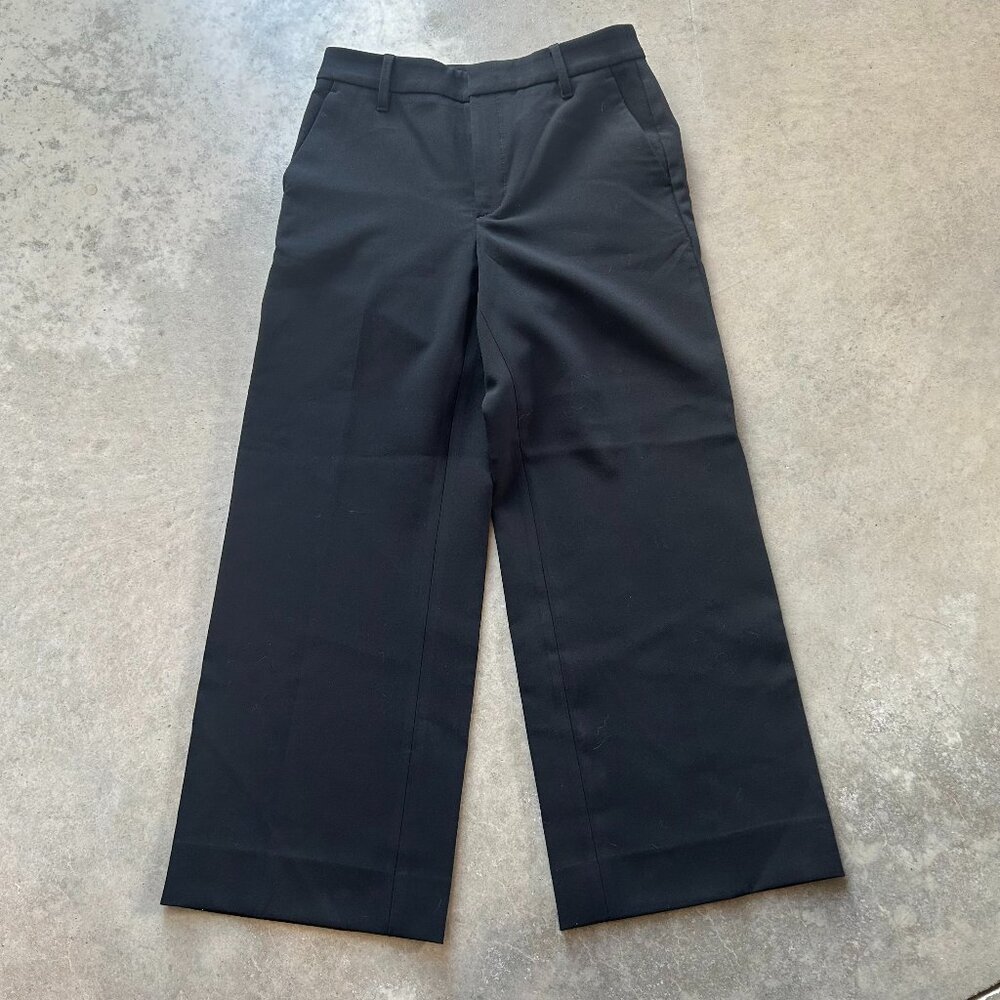 Banana Republic Ponte Cropped Pant, Black, Size O Short